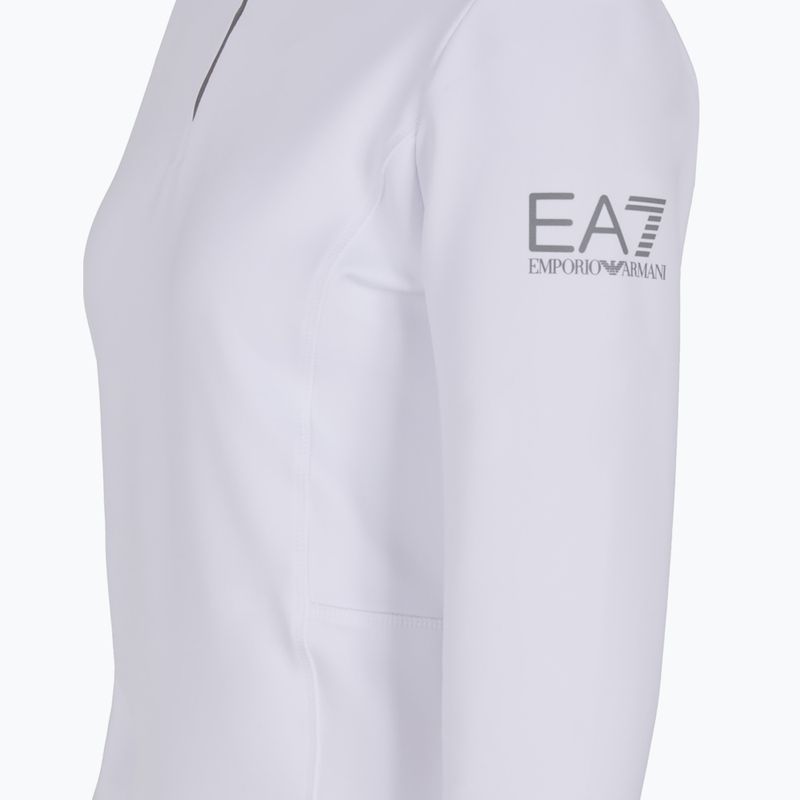 EA7 Emporio Armani Felpa donna 8NTM46 bianco 3