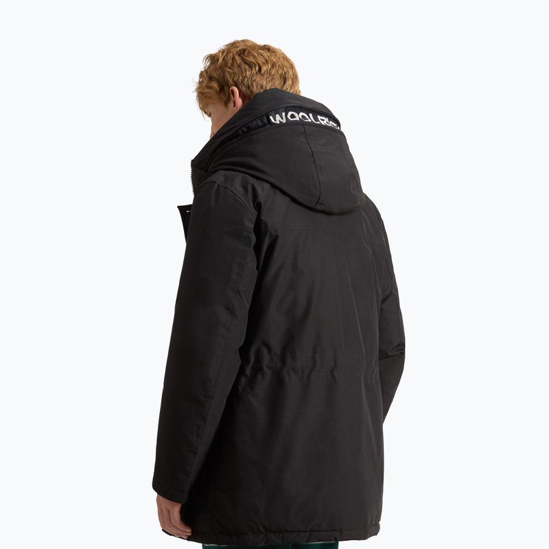 Giacca da uomo Woolrich Ramar Arctic Parka nera 4