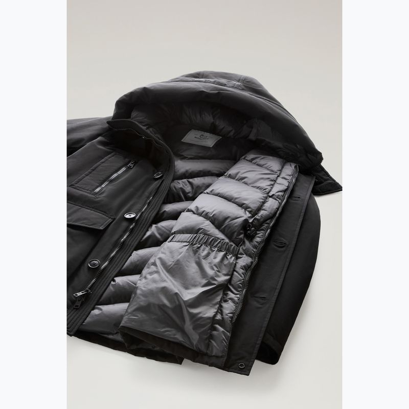 Giacca da uomo Woolrich Ramar Arctic Parka nera 6