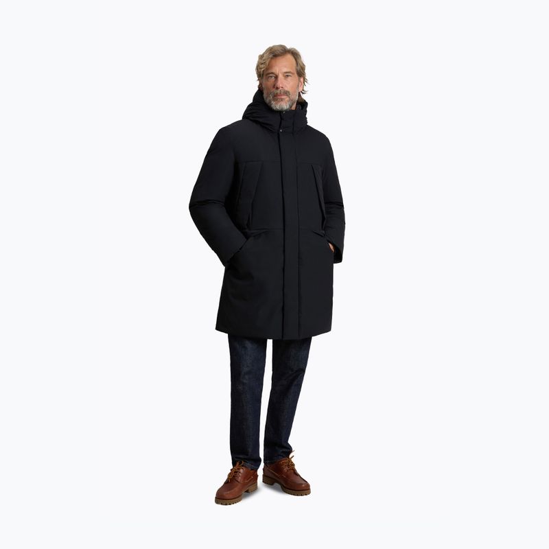Giacca uomo Kurtka Woolrich Matt Stretch Teton Puffer black 2