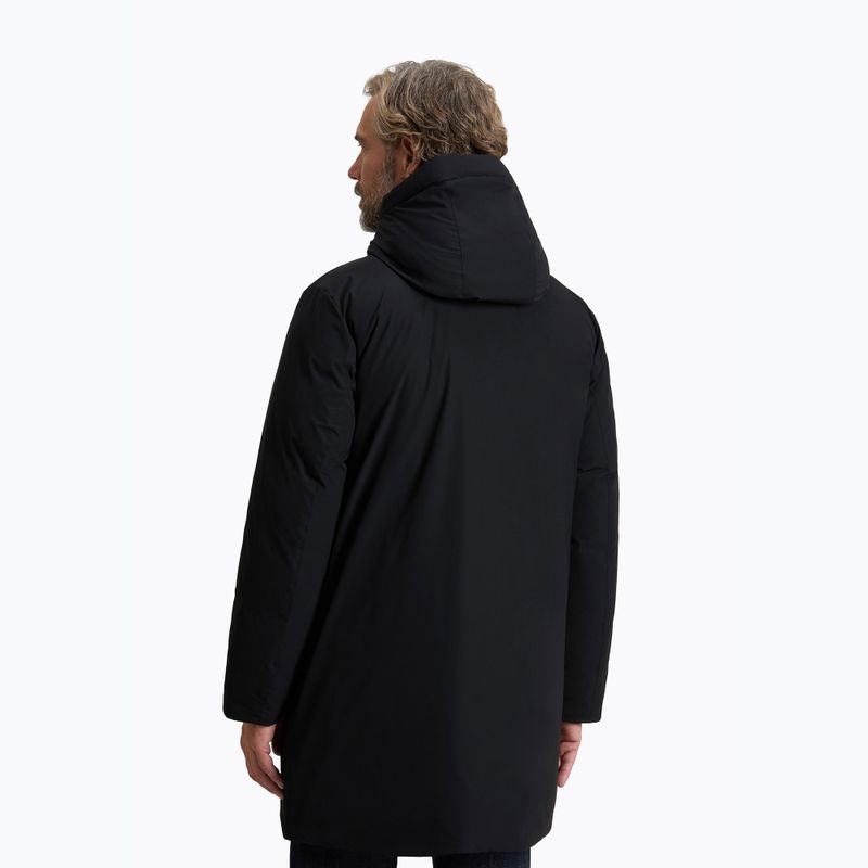 Giacca uomo Kurtka Woolrich Matt Stretch Teton Puffer black 3