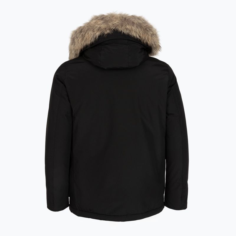 Giacca imbottita da uomo Woolrich Arctic Detachable Fur Anorak black 2