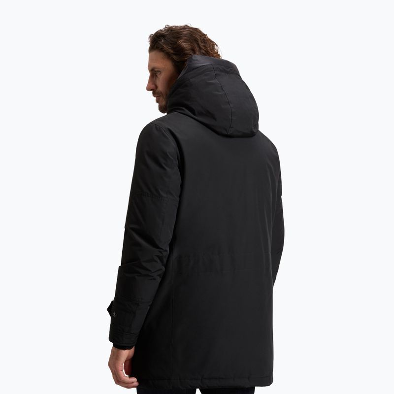 Cappotto imbottito da uomo Woolrich Polar High Collar Parka black 3
