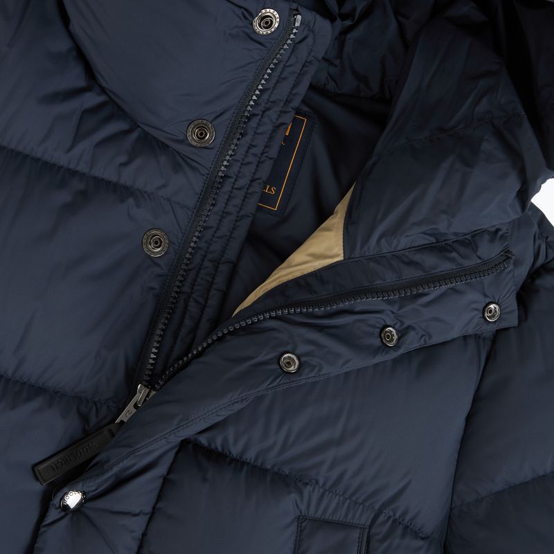 Giacca uomo Kurtka Woolrich Cloud Davis Parka melton blue 3
