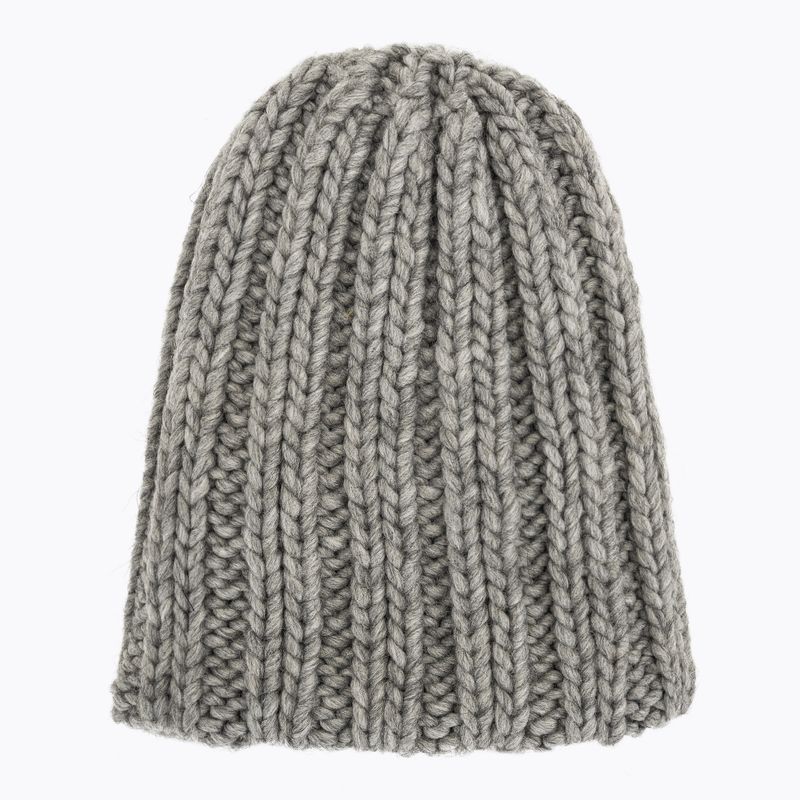 Berretto invernale da donna Woolrich Chunky Beanie light grey melange 4