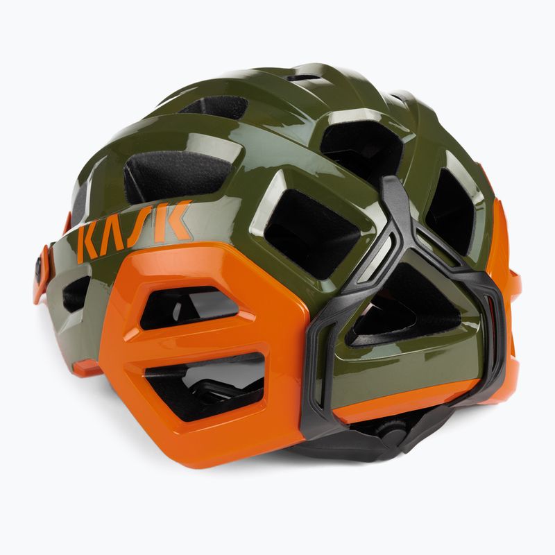 Casco da bicicletta KASK Rex verde-arancio CHE00038.266 4