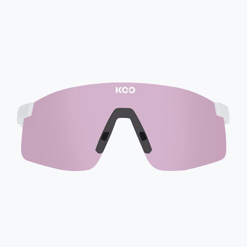 Occhiali da sole Koo Nova bianco opaco/fotocromatico rosa 2
