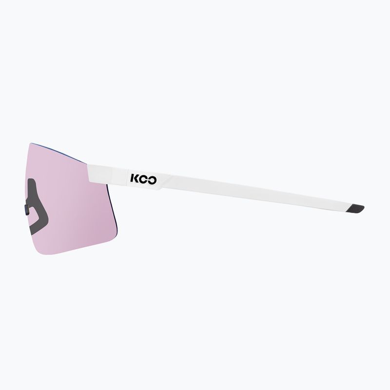 Occhiali da sole Koo Nova bianco opaco/fotocromatico rosa 3