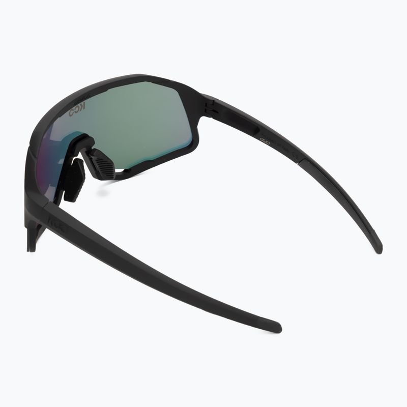 Occhiali da sole Koo Demos nero opaco/rosso specchiato 2