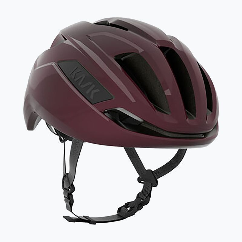 Casco da bicicletta KASK Sintesi rosso vino 6