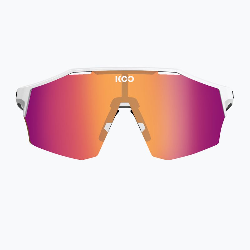 Occhiali da sole Koo Alibi bianco opaco/fotocromatico fucsia 3