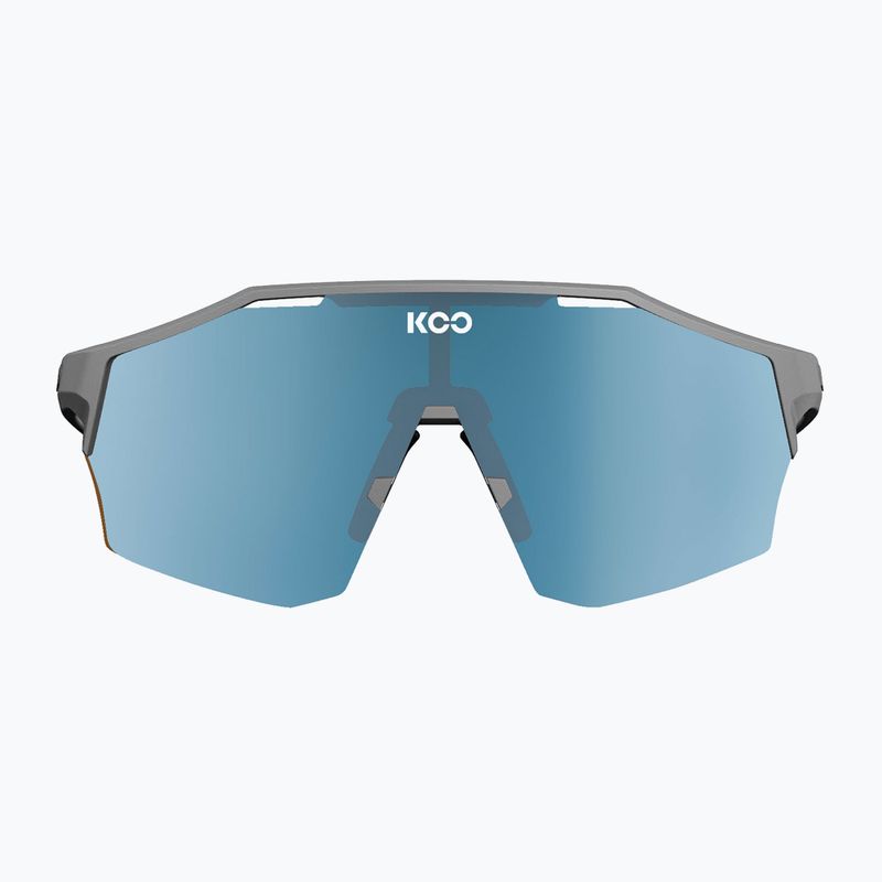 Occhiali da sole Koo Alibi grigio opaco/turchese a specchio 2