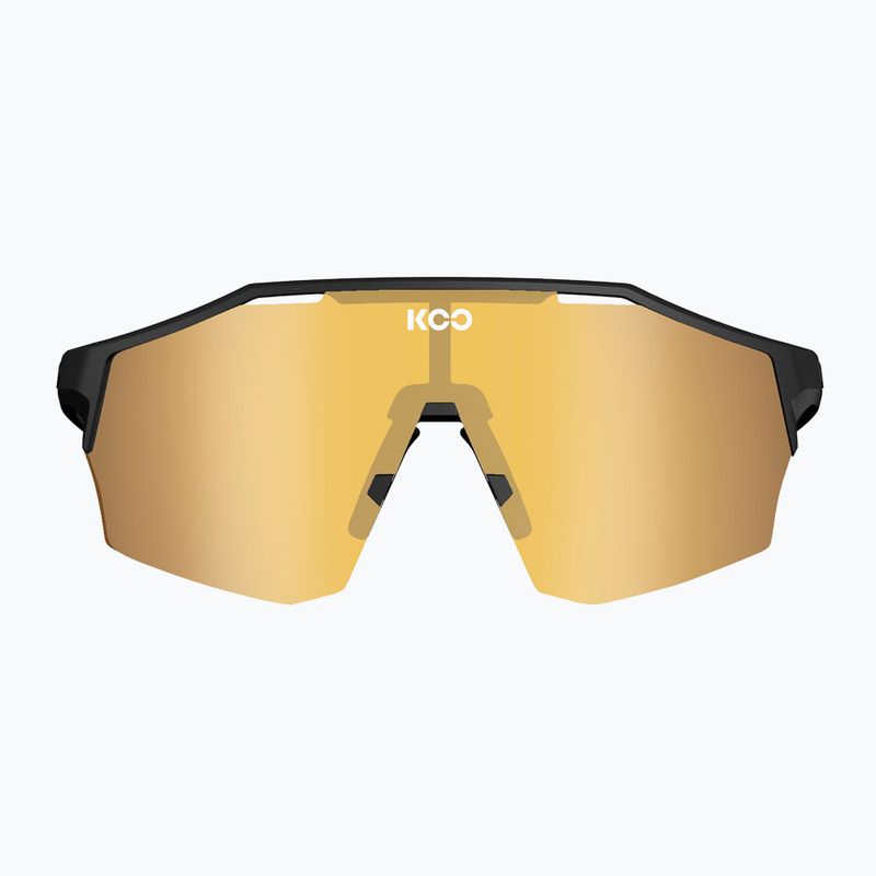 Occhiali da sole Koo Alibi nero opaco/oro a specchio 2
