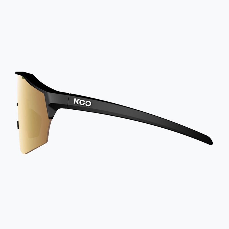 Occhiali da sole Koo Alibi nero opaco/oro a specchio 3