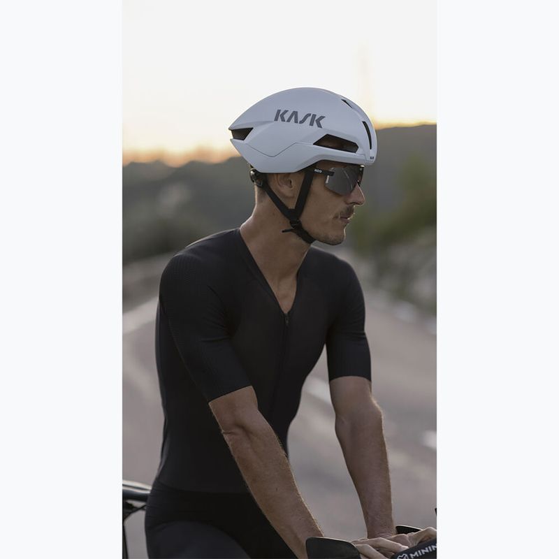 Casco da bici KASK Nirvana bianco opaco 9
