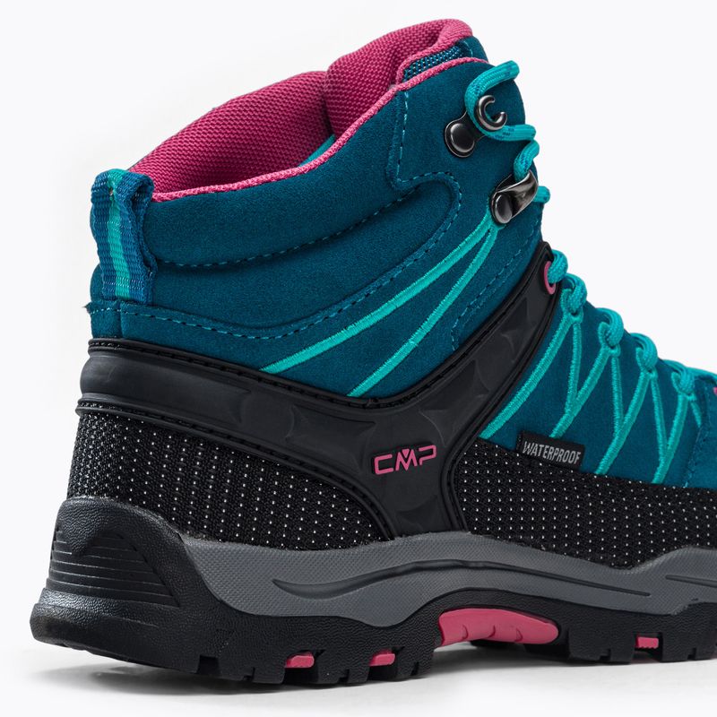 CMP Rigel Mid stivali da trekking per bambini blu 3Q12944J 9