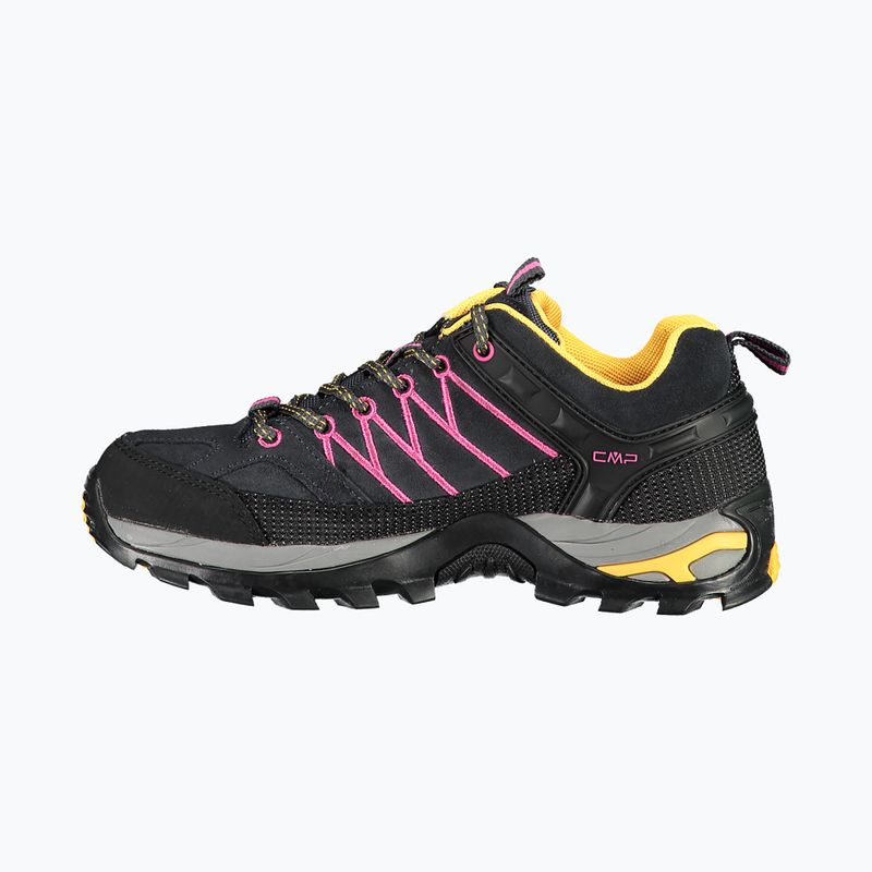 Scarponi da trekking CMP donna Rigel Low antracite/bouganville 3