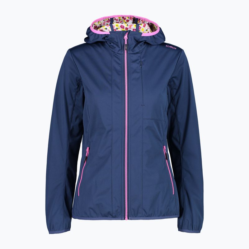 Giacca softshell CMP donna blu navy 31A5276/M926