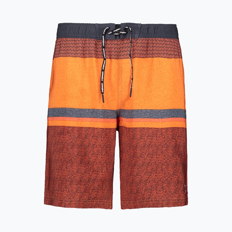 Pantaloncini da bagno CMP da uomo, arancione 31R9167/23ZG