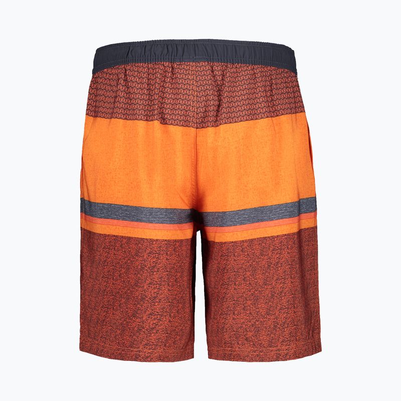 Pantaloncini da bagno CMP da uomo, arancione 31R9167/23ZG 3