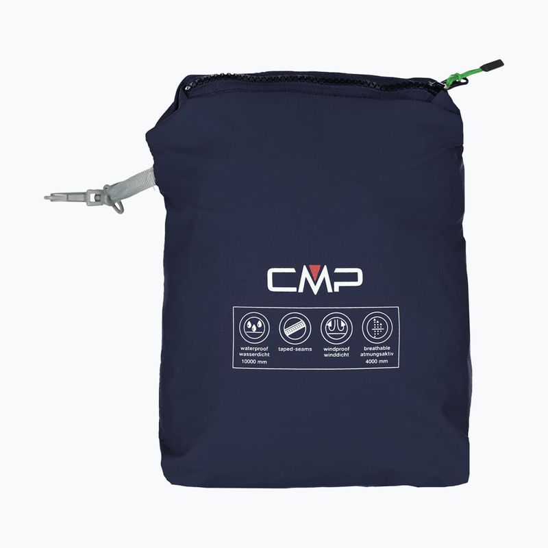 Giacca da pioggia CMP Snaps uomo nero 39X7367/N950 8