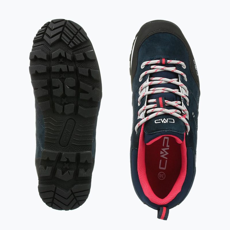 Stivali da trekking da donna CMP Alcor Low Wp asfalto/fragola 11