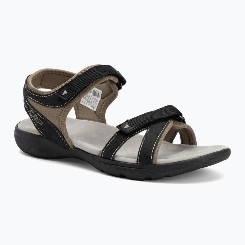 CMP sandali donna Adib nero/sabbia
