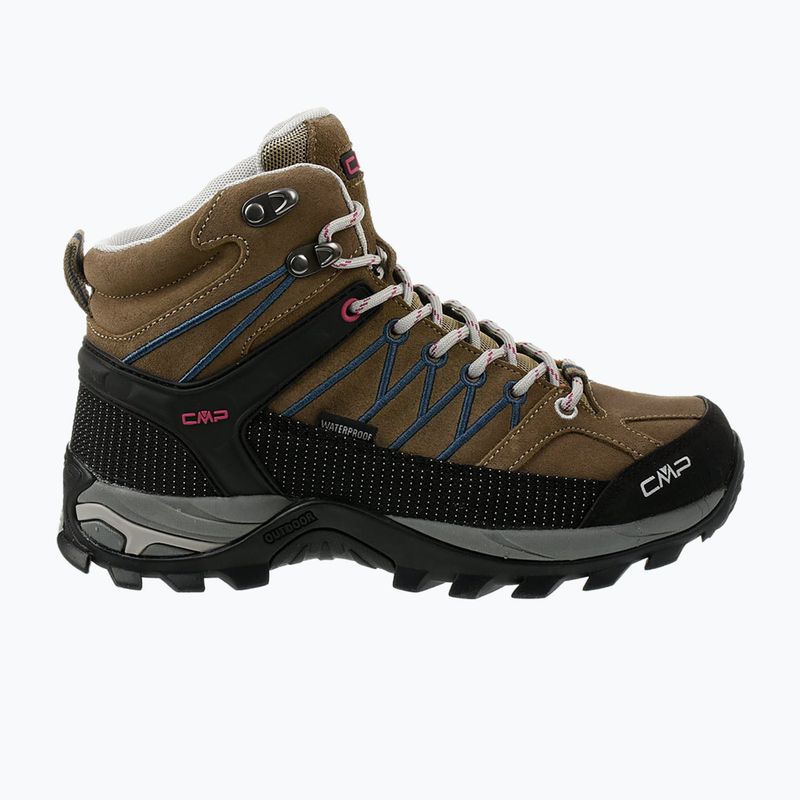 Stivali da trekking da donna CMP Rigel Mid Wp castoro