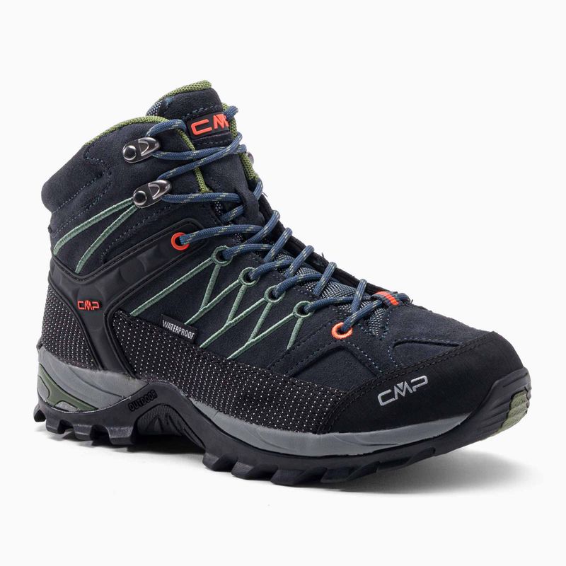 Scarpe da trekking da uomo CMP Rigel Mid Wp grigio 3Q12947/51UG