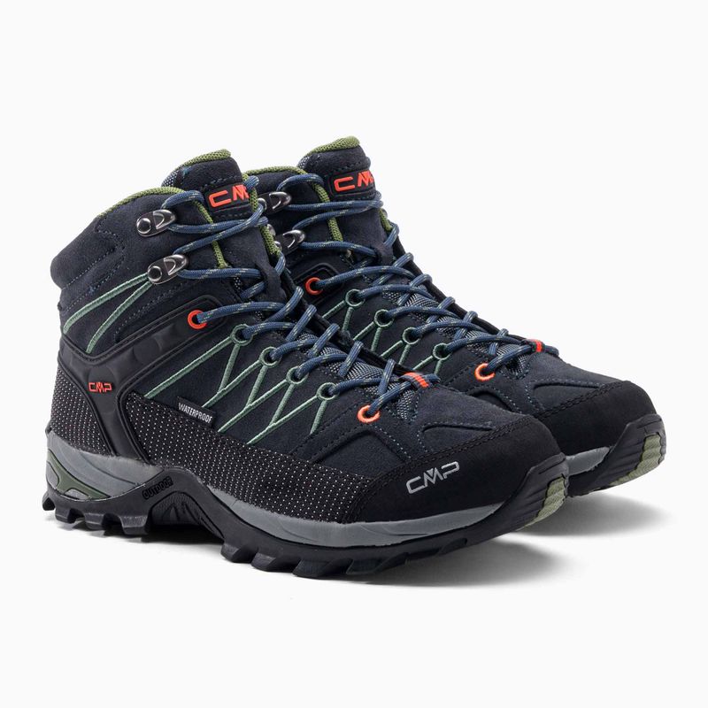 Scarpe da trekking da uomo CMP Rigel Mid Wp grigio 3Q12947/51UG 5