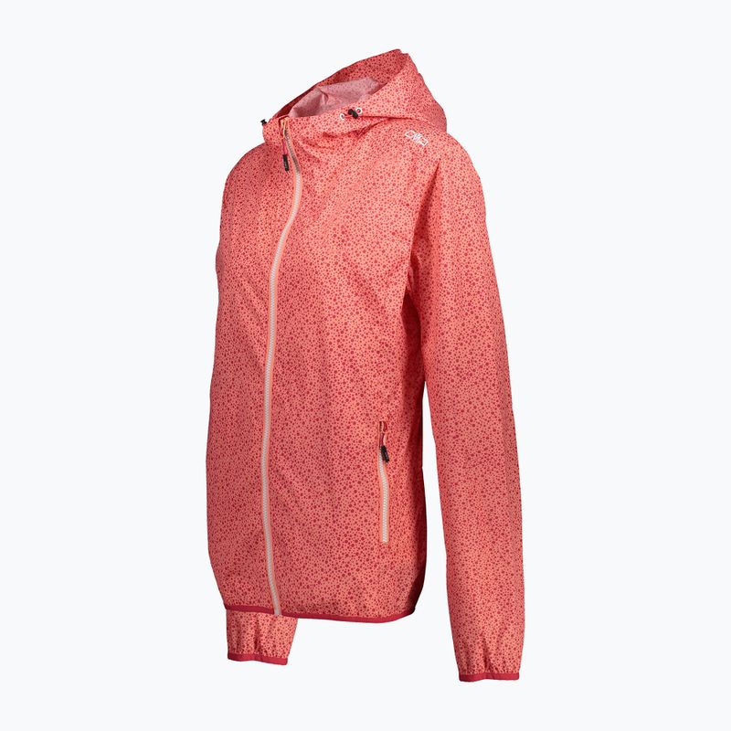 Giacca da pioggia CMP Rain Fix donna rosa 31X7296/C574 2