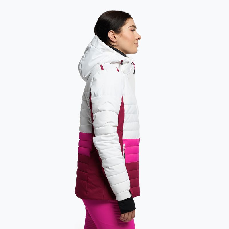 Giacca da sci CMP donna rosa e bianca 31W0226/A001 3