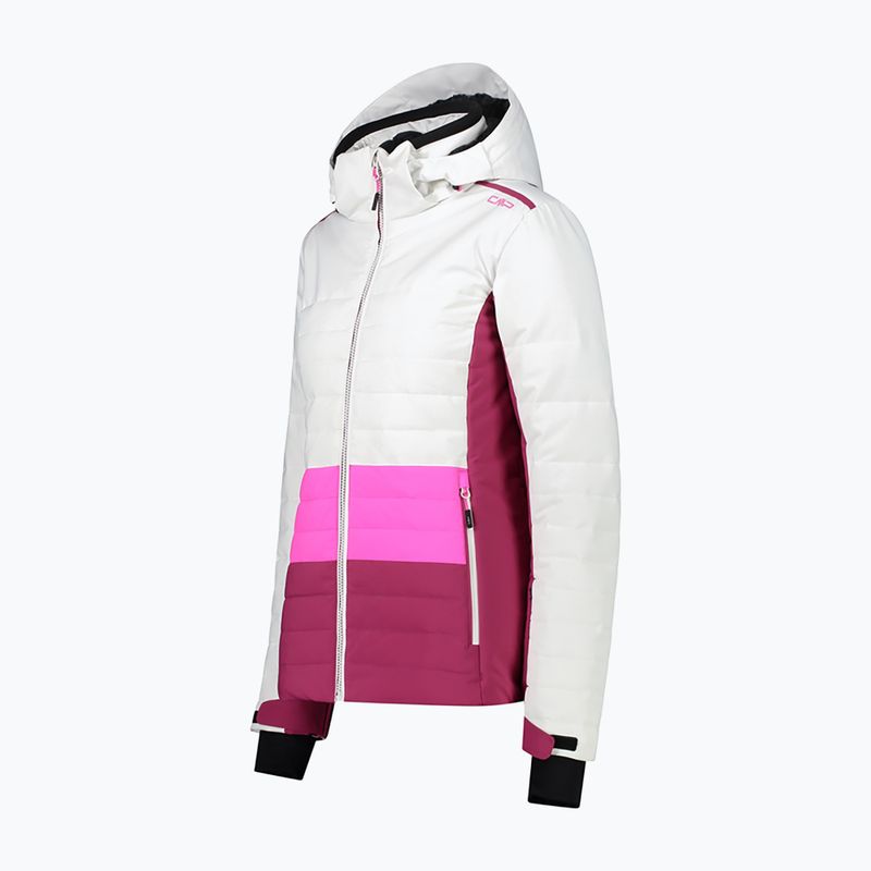 Giacca da sci CMP donna rosa e bianca 31W0226/A001 14