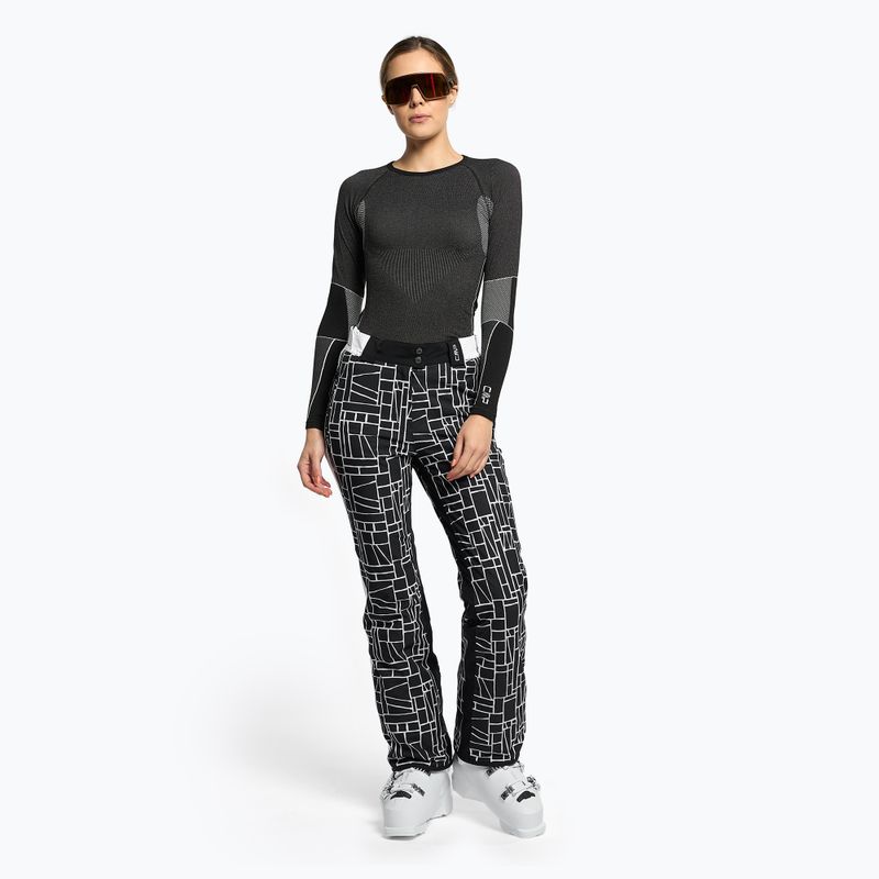 Pantaloni da sci CMP donna nero 31W0046/15ZH 2