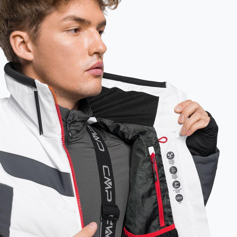 Giacca da sci CMP uomo bianco 31W0327/A001 12