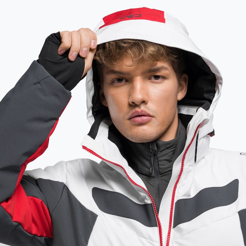 Giacca da sci CMP uomo bianco 31W0327/A001 5