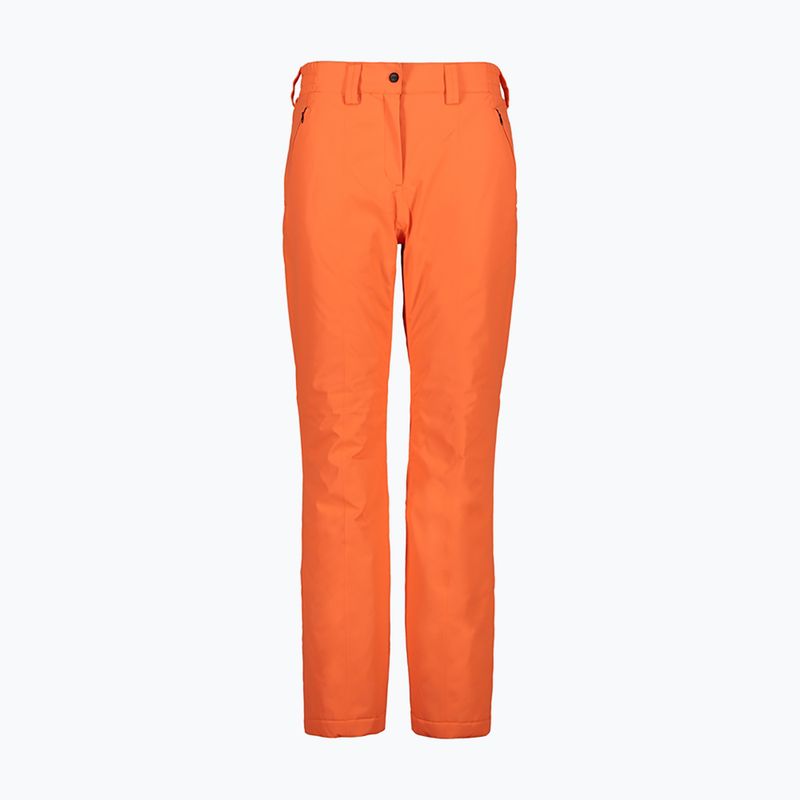 Pantaloni da sci CMP donna arancione 3W20636/C596 8