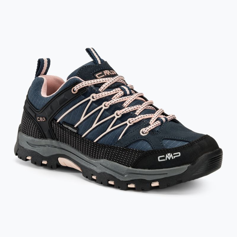 Scarponi da trekking CMP per bambini Rigel Low Wp asfalto/rosa