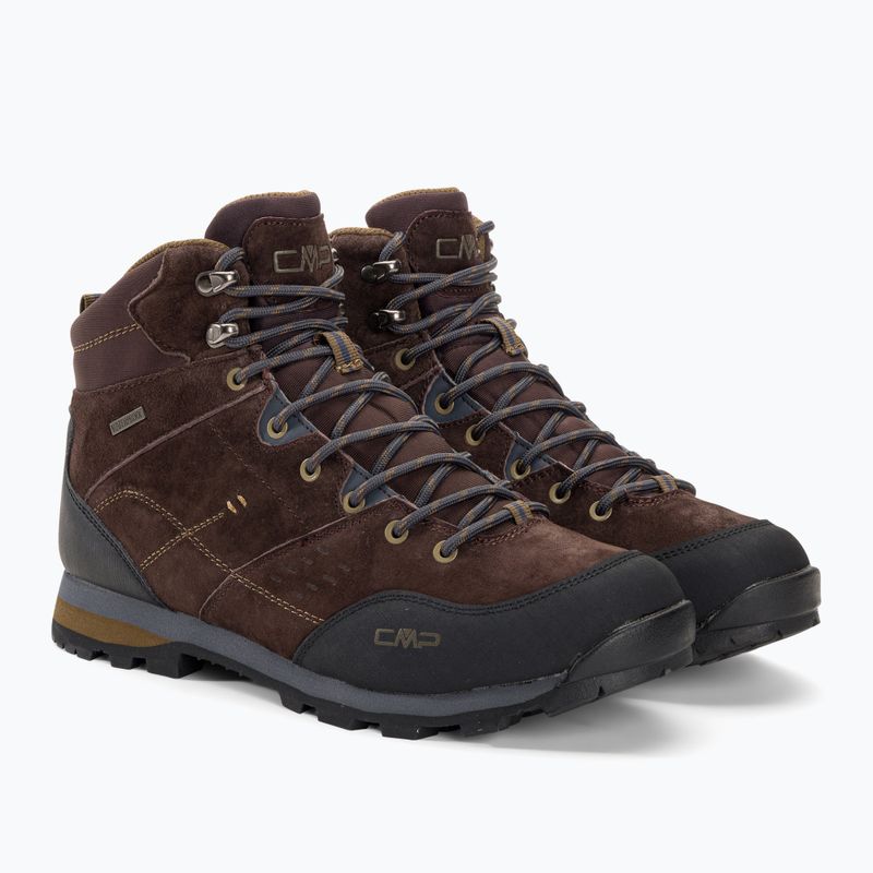 Stivali da trekking da uomo CMP Alcor Mid marrone 4