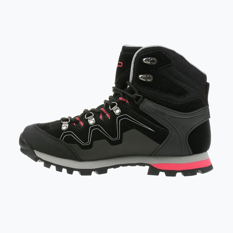 Stivali da trekking da donna CMP Athunis Mid nero 31Q4976 13