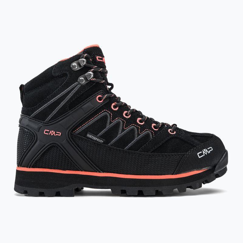 Stivali da trekking da donna CMP Moon Mid nero 31Q4796 2