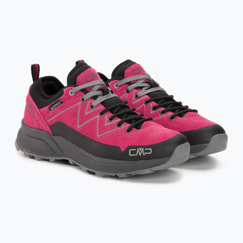 Stivali da trekking donna CMP Kaleepso Low Wp sangria 4