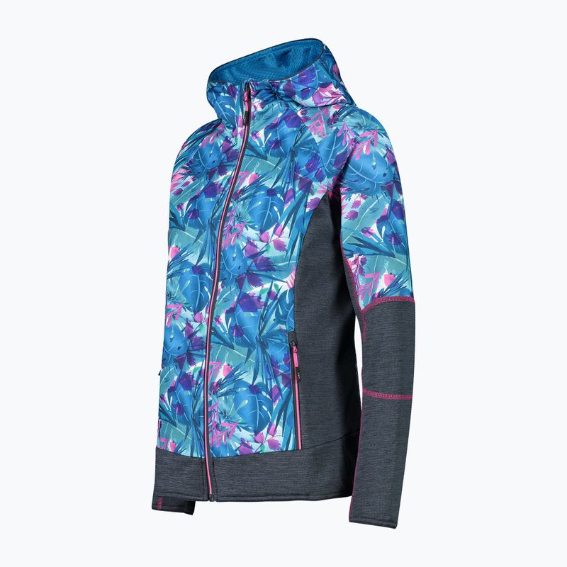 Felpa CMP donna blu 32E6156P/02ZL 2
