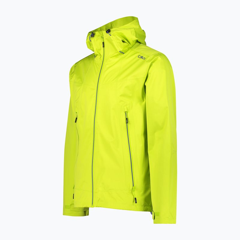 Giacca da pioggia CMP da uomo verde 32Z5077/E474 2