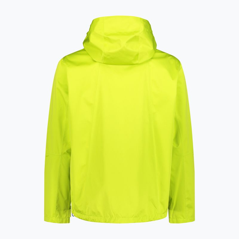 Giacca da pioggia CMP da uomo verde 32Z5077/E474 3