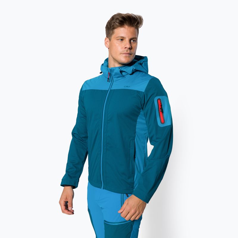 Giacca softshell CMP uomo blu 39A5027/02ML 4