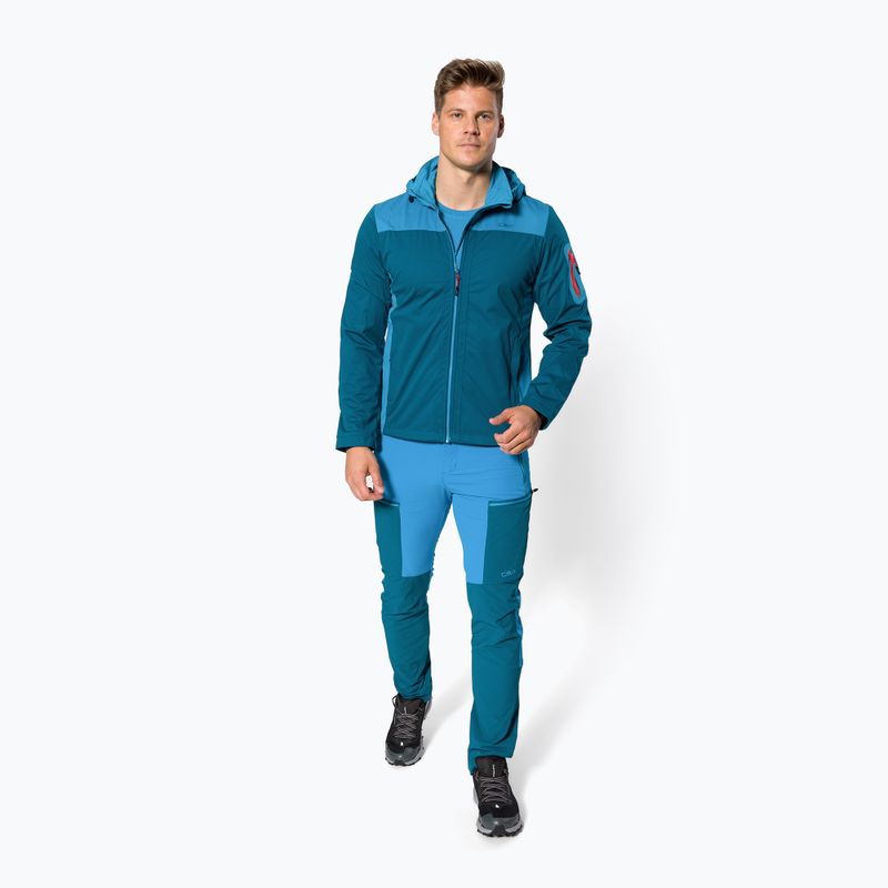 Giacca softshell CMP uomo blu 39A5027/02ML 5