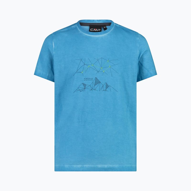 Camicia da trekking CMP da bambino blu 39T7544/L854