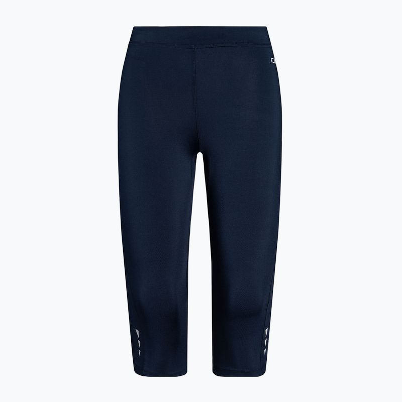 Leggings 3/4 da corsa CMP donna blu navy 3C88376T/20ML