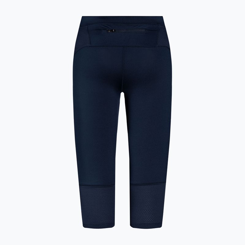 Leggings 3/4 da corsa CMP donna blu navy 3C88376T/20ML 2